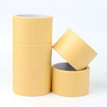High Quality Nature Rubber No Noise UV Resistant White Yellow Masking Tape For Wall Paint